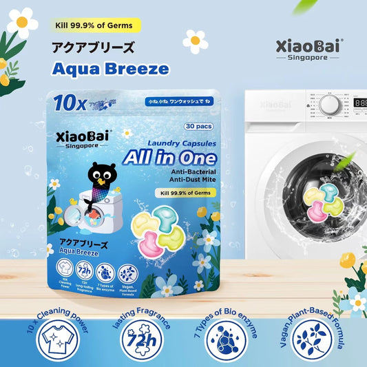 1 For 1 XIAO BAI ALL IN ONE LAUNDRY CAPSULES -L4 PLUS