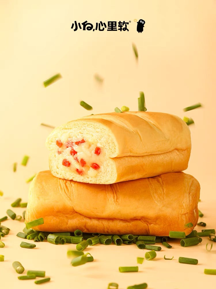 New Arrival !!! XIAO BAI SPRING ONION PORK MEAT FLOSS SANDWICH BREAD